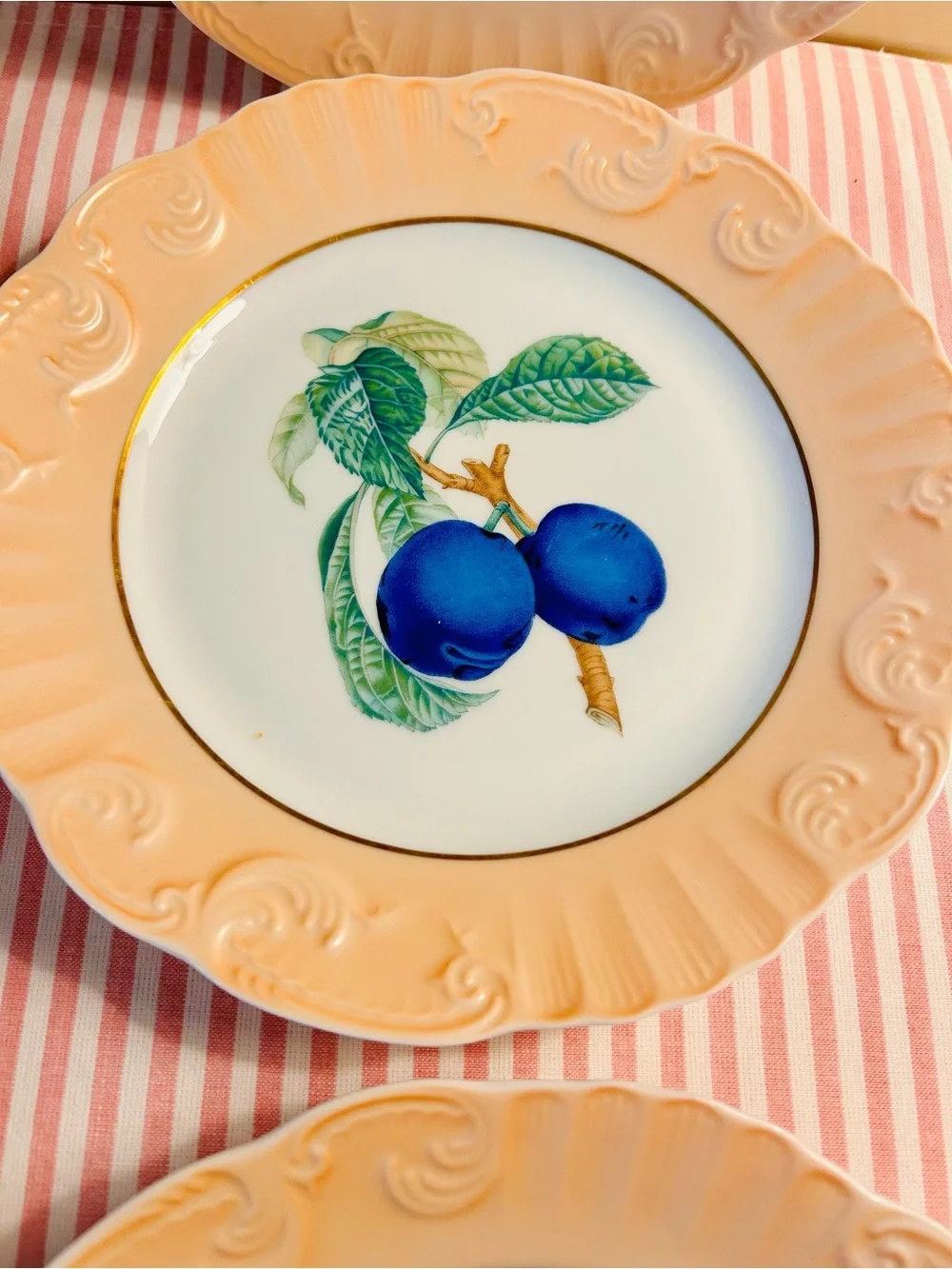 Vintage Set of 6 Mottahedeh 